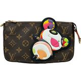 ルイ・ヴィトン LOUIS VUITTON ポシェット・アクセソワール LV×TM M13440 ブラウン モノグラムパンダ レディース ショルダーバッグ