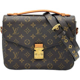 ルイ・ヴィトン LOUIS VUITTON ポシェット・メティスMM M44875 ブラウン モノグラムキャンバス レディース ショルダーバッグ