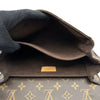 ルイ・ヴィトン LOUIS VUITTON ポシェットメティスMM M44875 ブラウン モノグラムキャンバス レディース ショルダーバッグ