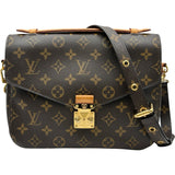 ルイ・ヴィトン LOUIS VUITTON ポシェットメティスMM M44875 ブラウン モノグラムキャンバス レディース ショルダーバッグ