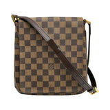 ルイ・ヴィトン LOUIS VUITTON ミュゼット・サルサ ロング N51300 ブラウン ダミエ・エベヌ レディース ショルダーバッグ