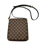ルイ・ヴィトン LOUIS VUITTON ミュゼット・サルサ ロング N51300 ブラウン ダミエ・エベヌ レディース ショルダーバッグ