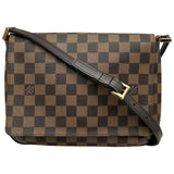 ルイ・ヴィトン LOUIS VUITTON ミュゼット・タンゴ ショート N51255 ブラウン ダミエ・エベヌ レディース ショルダーバッグ