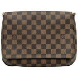 ルイ・ヴィトン LOUIS VUITTON ミュゼット・タンゴ ショート N51255 ブラウン ダミエ・エベヌ レディース ショルダーバッグ