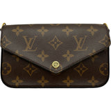 ルイ・ヴィトン LOUIS VUITTON ミュルティ・ポシェット・フェリシー M80091 ブラウン モノグラム・キャンバス レディース ショルダーバッグ