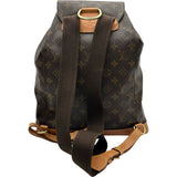 ルイ・ヴィトン LOUIS VUITTON モンスリGM M51135 ブラウン モノグラムキャンバス レディース リュック・デイパック