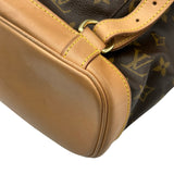 ルイ・ヴィトン LOUIS VUITTON モンスリGM M51135 ブラウン モノグラムキャンバス レディース リュック・デイパック