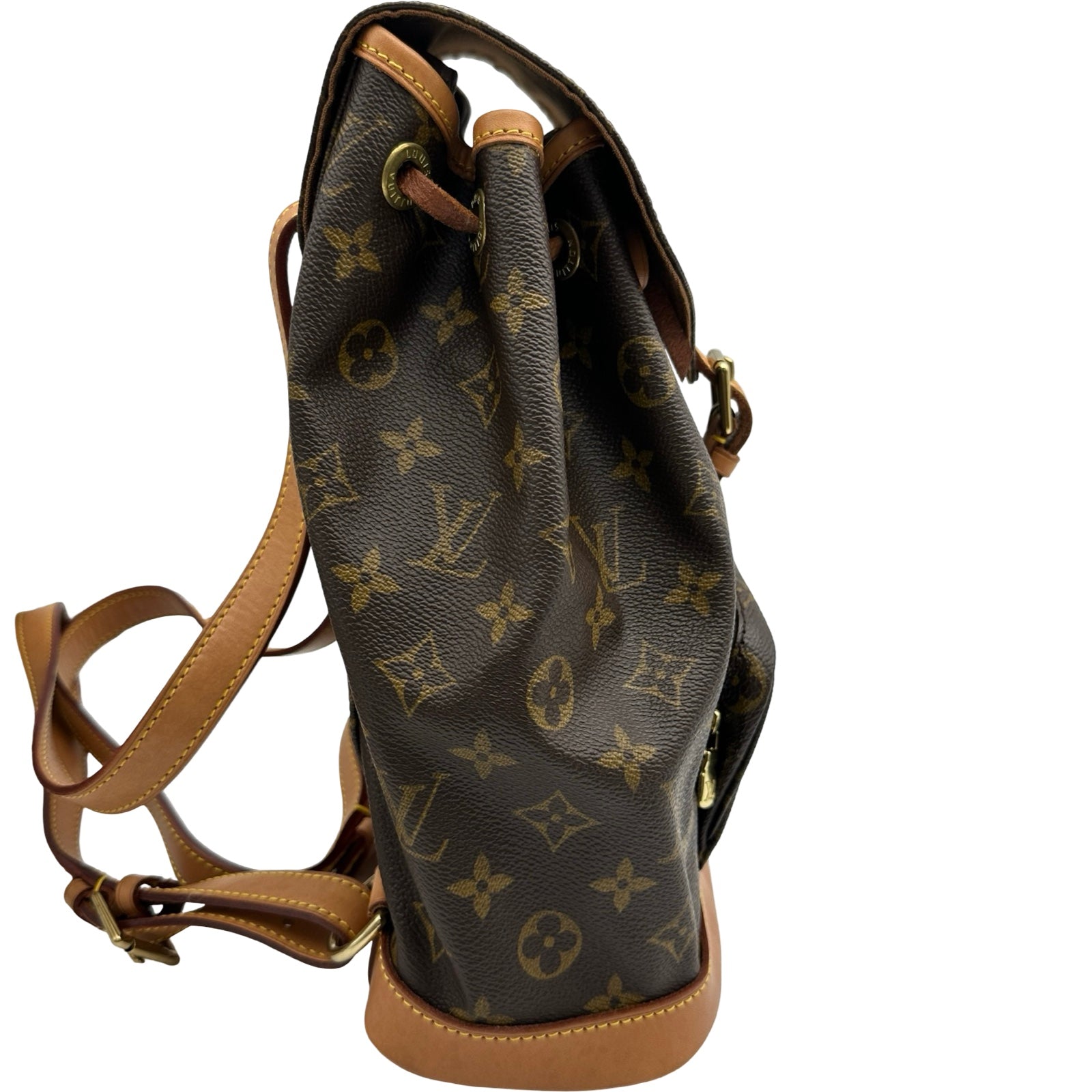 ルイ・ヴィトン LOUIS VUITTON モンスリMM M51136 ブラウン モノグラム