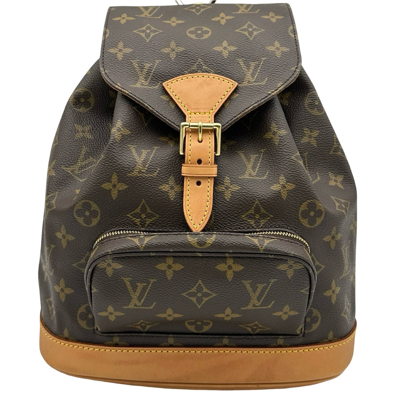 ルイ・ヴィトン LOUIS VUITTON モンスリMM M51136 ブラウン モノグラム