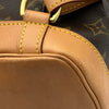 ルイ・ヴィトン LOUIS VUITTON モンスリMM M51136 ブラウン モノグラム・キャンバス レディース リュック・デイパック