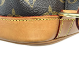 ルイ・ヴィトン LOUIS VUITTON モンスリMM M51136 ブラウン モノグラムキャンバス レディース リュック・デイパック