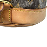 ルイ・ヴィトン LOUIS VUITTON モンスリMM M51136 ブラウン モノグラムキャンバス レディース リュック・デイパック