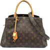 ルイ・ヴィトン LOUIS VUITTON モンテーニュMM M41056 ブラウン モノグラムキャンバス レディース ショルダーバッグ