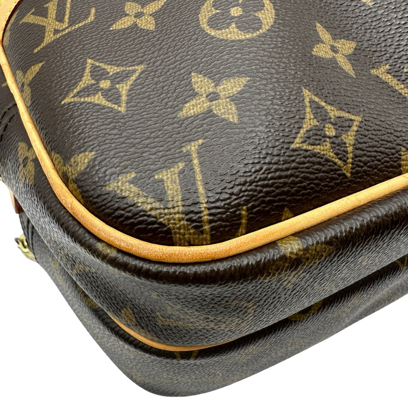 ルイ・ヴィトン LOUIS VUITTON リポーターPM M45254 ブラウン