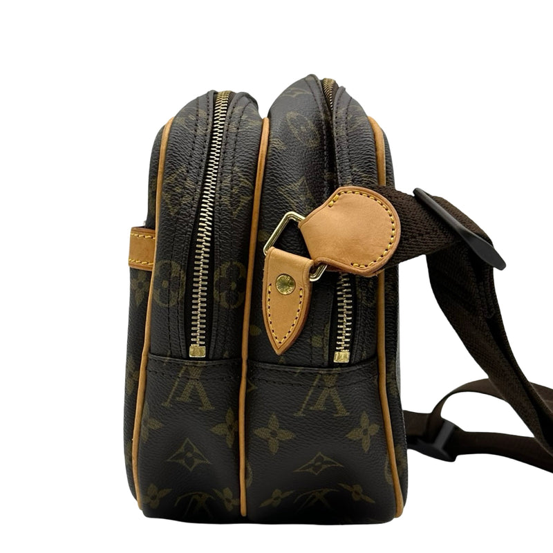 ルイ・ヴィトン LOUIS VUITTON リポーター PM M45254 ブラウン