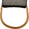 ルイ・ヴィトン LOUIS VUITTON ルーピングMM M51146 ブラウン モノグラムキャンバス レディース ショルダーバッグ