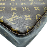 ルイ・ヴィトン LOUIS VUITTON ルーピングMM M51146 ブラウン モノグラムキャンバス レディース ショルダーバッグ