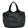 サンローラン SAINT LAURENT イカールマキシショッピングバッグ 698651 ブラック レザー レディース ショルダーバッグ