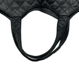 サンローラン SAINT LAURENT イカール マキシ ショッピング 698651 ブラック レザー レディース トートバッグ