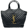 サンローラン SAINT LAURENT イカール マキシショッピング 698651 ブラック ラムスキン レディース トートバッグ