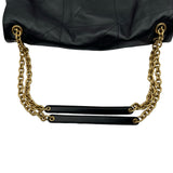 サンローラン SAINT LAURENT ジェイミー 4.3 ラージ 742431 ブラック レザー レディース ショルダーバッグ