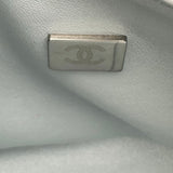 シャネル CHANEL マトラッセ25 A01112 パープル/ブルー/ホワイト シルバー金具 ラムスキン レディース ショルダーバッグ