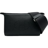 エルメス HERMES ヴィドポッシュ B刻印 キャバン シルバー金具 トゴ メンズ ショルダーバッグ