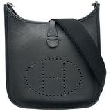 エルメス HERMES エヴリン3 PM □R刻印 ブラック シルバー金具 トリヨン レディース ショルダーバッグ