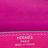 エルメス HERMES ケリーエラン B刻印 ローズパープル シルバー金具 ヴォーマダム レディース ショルダーバッグ
