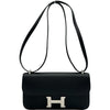 エルメス HERMES コンスタンス エラン ミロワール K刻印 ブラック シルバー金具 エプソン レディース ショルダーバッグ