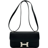 エルメス HERMES コンスタンス エラン ミロワール K刻印 ブラック シルバー金具 エプソン レディース ショルダーバッグ
