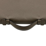 エルメス HERMES サックアデペッシュ38 刻印不鮮明 トープ シルバー金具 トゴ メンズ ビジネスバッグ