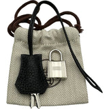 エルメス HERMES ボリード31 C刻印 ブラック シルバー金具 トリヨン レディース ショルダーバッグ