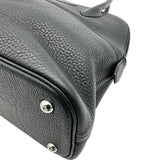 エルメス HERMES ボリード31 C刻印 ブラック シルバー金具 トリヨン レディース ショルダーバッグ