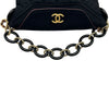シャネル CHANEL パリハンブルクチェーンショルダーバッグ A57868 26番台 ブラック ゴールド金具 メティエダール/ウール レディース ショルダーバッグ