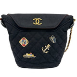 シャネル CHANEL パリハンブルクチェーンショルダーバッグ A57868 26番台 ブラック ゴールド金具 メティエダール/ウール レディース ショルダーバッグ