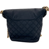 シャネル CHANEL パリハンブルクチェーンショルダーバッグ A57868 26番台 ブラック ゴールド金具 メティエダール/ウール レディース ショルダーバッグ
