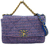 シャネル CHANEL CHANEL 19バッグ AS1180 ピンク/ブルー シルバー/ゴールド金具 ツイード レディース ショルダーバッグ