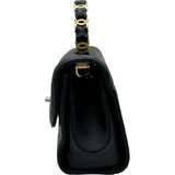 シャネル CHANEL マトラッセトップハンドルショルダーバッグ AS2478 31番台 ブラック ゴールド金具 ラムスキン レディース ショルダーバッグ