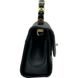シャネル CHANEL マトラッセトップハンドルショルダーバッグ AS2478 31番台 ブラック ゴールド金具 ラムスキン レディース ショルダーバッグ