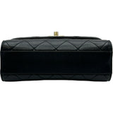シャネル CHANEL マトラッセトップハンドルショルダーバッグ AS2478 31番台 ブラック ゴールド金具 ラムスキン レディース ショルダーバッグ
