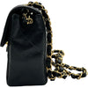 シャネル CHANEL ミニマトラッセ18 A01115 8番台 ブラック ゴールド金具 キャビアスキン レディース ショルダーバッグ