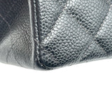 シャネル CHANEL ミニマトラッセ18 A01115 8番台 ブラック ゴールド金具 キャビアスキン レディース ショルダーバッグ