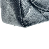 シャネル CHANEL ミニマトラッセ18 A01115 8番台 ブラック ゴールド金具 キャビアスキン レディース ショルダーバッグ