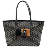 ゴヤール GOYARD アルトワPM ブラック ゴヤールディンキャンバス レディース トートバッグ