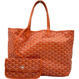 ゴヤール GOYARD サンルイPM オレンジ ゴヤールディンキャンバス レディース トートバッグ