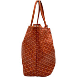 ゴヤール GOYARD サンルイPM オレンジ ゴヤールディンキャンバス レディース トートバッグ