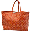 ゴヤール GOYARD サンルイPM オレンジ ゴヤールディンキャンバス レディース トートバッグ