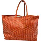 ゴヤール GOYARD サンルイPM オレンジ ゴヤールディンキャンバス レディース トートバッグ