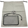 エルメス HERMES エールバッグジップPM D刻印 ブラック シルバー金具 トワルアッシュ/ベルリエンヌ レディース ショルダーバッグ